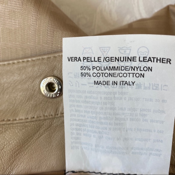 fendi zucca reversible leather wrap skirt - Picture 10 of 10